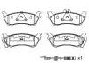 Bremsbelagsatz, Scheibenbremse Brake Pad Set:163 420 14 20