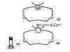 刹车片 Brake Pad Set:4250.55