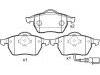 Bremsbelagsatz, Scheibenbremse Brake Pad Set:8N0 698 151 A