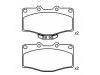 刹车片 Brake Pad Set:04465-35030