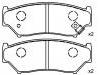 Plaquettes de frein Brake Pad Set:9172694