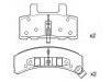 тормозная кладка Brake Pad Set:1232 1430