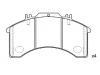 Plaquettes de frein Brake Pad Set:190 6191