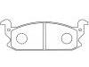 Plaquettes de frein Brake Pad Set:04491-87700