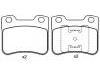 Bremsbelagsatz, Scheibenbremse Brake Pad Set:181150