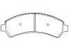 Pastillas de freno Brake Pad Set:1802 9791