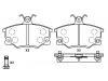 Plaquettes de frein Brake Pad Set:5 889 089