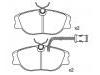 Bremsbelagsatz, Scheibenbremse Brake Pad Set:0060743563