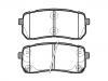 Bremsbelagsatz, Scheibenbremse Brake Pad Set:58302-3JA00