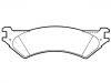 Bremsbelagsatz, Scheibenbremse Brake Pad Set:XC2Z-2200-AA