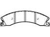 Bremsbelagsatz, Scheibenbremse Brake Pad Set:22770745